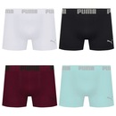 Cueca Puma Boxer Sem Costura - 4 unidades - Masculina - Foto 1