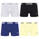 Cueca Puma Boxer Sem Costura - 4 unidades - Masculina - Foto 1