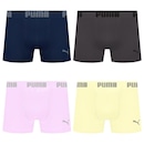 Cueca Puma Boxer Sem Costura - 4 unidades - Masculina - Foto 1