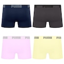 Cueca Puma Boxer Sem Costura - 4 unidades - Masculina - Foto 2