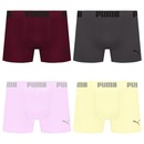 Cueca Puma Boxer Sem Costura - 4 unidades - Masculina - Foto 1