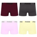 Cueca Puma Boxer Sem Costura - 4 unidades - Masculina - Foto 2