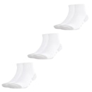 Meia Cano Médio adidas Quarter - 3 pares - Unissex - Foto 1