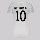Camisa do Santos Logo 10 Neymar FutFanatics Feminina - Foto 1
