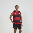 Camiseta Regata Masculina Braziline Flamengo Presença Rubro Negro - Foto 2