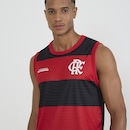 Camiseta Regata Masculina Braziline Flamengo Presença Rubro Negro - Foto 3