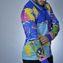 Camisa Masculina Betel Manga Longa Palmeiras Polo Retrô 1993 Goleiro - Foto 4