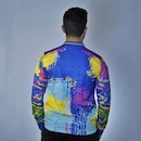 Camisa Masculina Betel Manga Longa Palmeiras Polo Retrô 1993 Goleiro - Foto 6