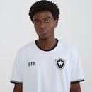 Camisa do Botafogo Sensação Branco Braziline - Masculino - Foto 5