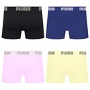 Cueca Boxer Sem Costura Puma - 4 unidades - Masculina - Foto 2