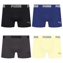 Cueca Boxer Sem Costura Puma - 4 unidades - Masculina - Foto 1