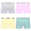 Cueca Boxer Sem Costura Puma - 4 unidades - Masculina - Foto 2