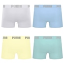 Cueca Boxer Sem Costura Puma - 4 unidades - Masculina - Foto 2