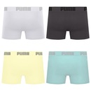 Cueca Boxer Sem Costura Puma - 4 unidades - Masculina - Foto 2