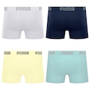 Cueca Boxer Sem Costura Puma - 4 unidades - Masculina - Foto 2