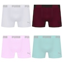 Cueca Boxer Sem Costura Puma - 4 unidades - Masculina - Foto 1