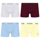 Cueca Boxer Sem Costura Puma - 4 unidades - Masculina - Foto 1