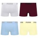Cueca Boxer Sem Costura Puma - 4 unidades - Masculina - Foto 2