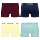 Cueca Boxer Sem Costura Puma - 4 unidades - Masculina - Foto 2