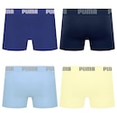 Cueca Boxer Sem Costura Puma - 4 unidades - Masculina - Foto 2