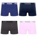 Cueca Boxer Sem Costura Puma - 4 unidades - Masculina - Foto 2