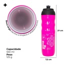 Caramanhola garrafa térmica água bike TSW 550 ml mod. 02 - Foto 3