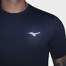 Camiseta de Corrida Mizuno Focus Stamp 2 Masculina - Foto 4