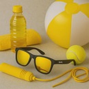 Óculos de Sol Unissex Quiiq Sunglasses Quadrado - Foto 7