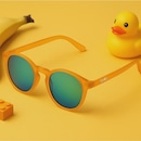 Óculos de Sol Unissex Quiiq Sunglasses Round - Foto 7