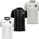 Kit de Camisas Botafogo Bens + Romper + Ser Braziline Masculina - 3 Unidades - Foto 1