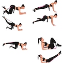 Cinto Elástico Gold Sports Booty Belt Resistance Tensão Pesada - Foto 7