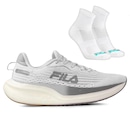 Tênis Fila Racer Speedzone Feminino + Par de Meias Performance - Foto 1