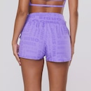 Short Feminino Orbis Fitness Bolso Fitness Jacquard Poliamida Cintura Alta - Foto 7