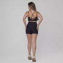Conjunto Orbis Fitness Feminino Short e Top Bojo Textura Canelado - Foto 5
