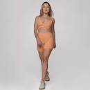 Conjunto Orbis Fitness Feminino Short e Top Bojo Textura Canelado - Foto 3