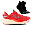 Tênis Fila Racer Speedzone Masculino + Par de Meias Performa - Foto 1