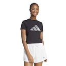 Camiseta Cropped Adidas Camuflada Feminina - Foto 1