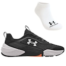 Kit Masculino Tênis Under Armour Tribase Reps 2 Se E Meia - Foto 1