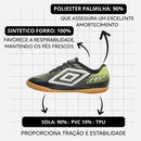 Chuteira Futsal Infantil Umbro Fast II Jr - Foto 3