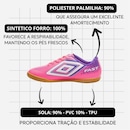 Chuteira Futsal Infantil Umbro Fast II Jr - Foto 3