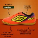 Chuteira Futsal Infantil Umbro Fast II Jr - Foto 3