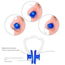 Kit Protetor De Ouvido Nasal E Anatômico Gold Sports - Foto 5