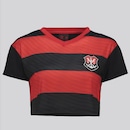 Blusa Cropped Flamengo Movimentar Feminina - Foto 1