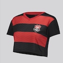 Blusa Cropped Flamengo Movimentar Feminina - Foto 2