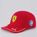 Boné Aba Curva Puma Scuderia Ferrari Driver Leclerc Unissex - Foto 1