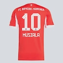 Camisa adidas Bayern Home 2026 10 Musiala Masculina - Foto 1