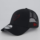 Boné Aba Curva New Era NBA Chicago Bulls Trucker 940 Unissex - Foto 1
