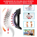 Suporte Lombar do Massageador Das Costas Gold Sports - Easy Posture - Foto 5
