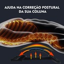 Suporte Lombar do Massageador Das Costas Gold Sports - Easy Posture - Foto 7