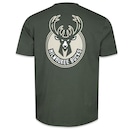 Camiseta Masculina New Era Milwaukee Bucks NBA All Core - Foto 2
